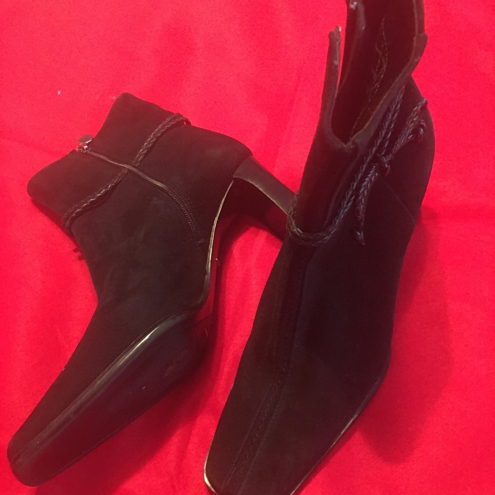 Soft Suede Ankle Boots